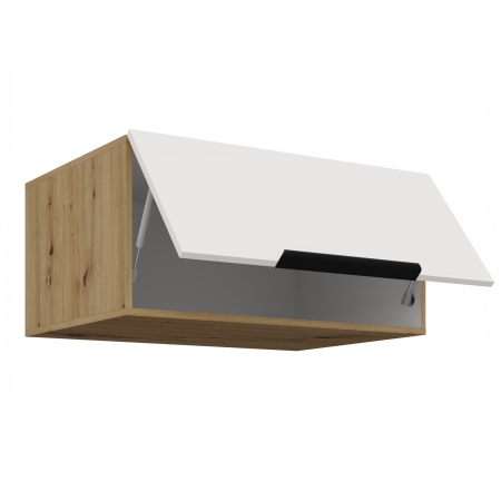 Szafka 80 cm górna głęboka AURO WH/AR 80 NAGU-36 1F antyfinger